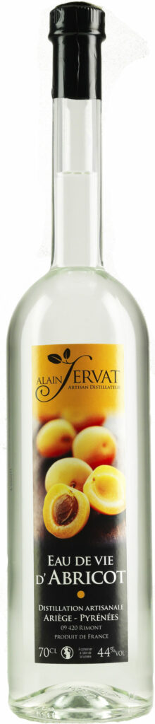 Eau de vie d'abricot d'Alain Servat